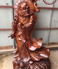 Tượng Đạt Ma sư tổ gỗ hương TĐM01