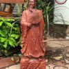Tượng Khổng Minh Gia Cát Lượng gỗ hương TKM01
