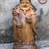 Tượng Thần Tài gỗ bách xanh TTT01