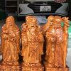 Tượng Tam đa Phúc Lộc Thọ gỗ huyết long TPLT02 3 Tượng Tam đa Phúc Lộc Thọ gỗ huyết long TPLT02