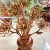 Bình hoa cúc 11 bông gỗ sưa BHG01