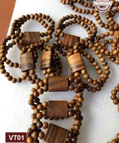 Vòng tay đôi gỗ bách xanh VT01