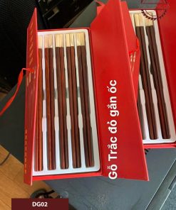 đũa trắc đen trắc đỏ gắn ốc DG02
