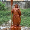 Tượng Quan Công Gỗ Hương Ta Liền Khối TQC13