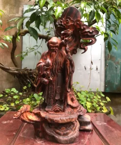 Tượng Gỗ Ông Thọ Gỗ Trắc TOT02