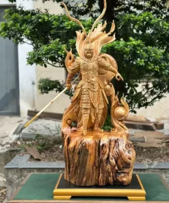 Tượng Tôn Ngộ Không Gỗ Nhai Bách Thơm Ngọt TTNK02