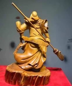 Tượng Quan Công Uy Dũng Gỗ Nhai Bách TQC11