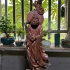 Tượng Đạt Ma Sư Tổ Khất Thực Gỗ Trắc Già TĐM09 4 Tượng Đạt Ma Sư Tổ Khất Thực Gỗ Trắc Già TĐM09