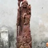 Tượng La Hán Trường Mi Gỗ Trắc Kênh Bong Sắc Nét TLH03 3 Tượng La Hán Trường Mi Gỗ Trắc Kênh Bong Sắc Nét TLH03