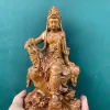 Tượng Quan Âm Tự Tại Bằng Gỗ Bách Xanh Sắc Nét TQA06 3 Tượng Quan Âm Tự Tại Bằng Gỗ Bách Xanh Sắc Nét TQA06