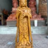 Tượng Quan Âm Gỗ Pơ Mu Liền Khối Vân Tuyển TQA07 4 Tượng Quan Âm Gỗ Pơ Mu Liền Khối Vân Tuyển TQA07
