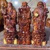 Tượng Phúc Lộc Thọ Bằng Gỗ Trắc Đẹp TPLT13 2 Tượng Phúc Lộc Thọ Bằng Gỗ Trắc Đẹp TPLT13