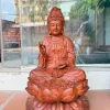 Tượng Gỗ Quan Âm Ngồi Đài Sen Gỗ Hương Nguyên Khối TQA04 4 Tượng Gỗ Quan Âm Ngồi Đài Sen Gỗ Hương Nguyên Khối TQA04
