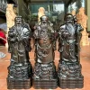 Tượng Phúc Lộc Thọ Bằng Gỗ Mun Hoa TPLT14 2 Tượng Phúc Lộc Thọ Bằng Gỗ Mun Hoa TPLT14