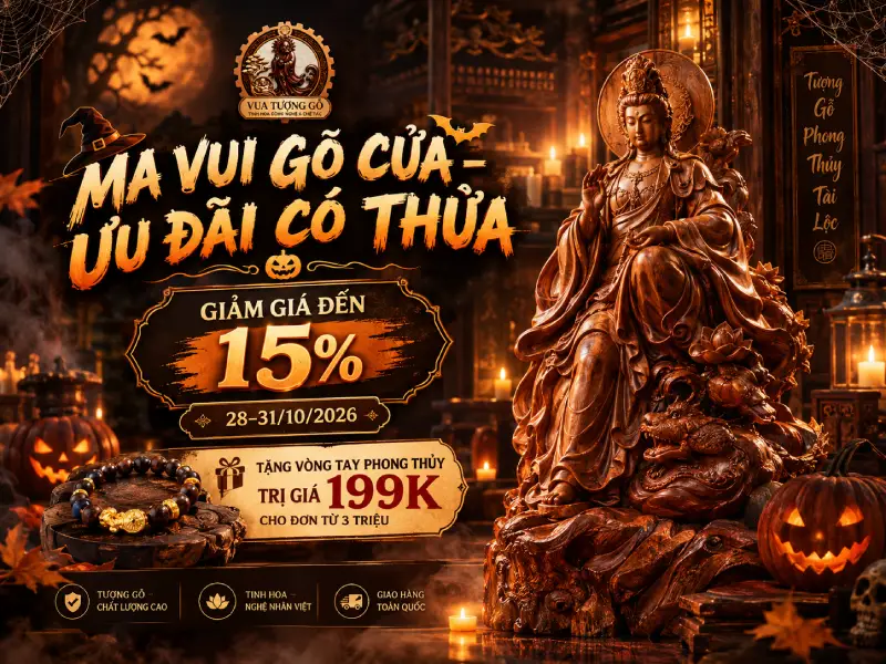 Ưu đãi Halloween 2026: Ma vui gõ cửa Ưu đãi có thừa : Giảm tới 15% toàn bộ sản phẩm 2 Ưu đãi Halloween 2026