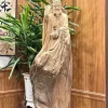 Tượng Thần Trà Gỗ Lũa Ngọc Am Liền Khối TTT05 1 Tượng Thần Trà Gỗ Lũa Ngọc Am Liền Khối TTT05