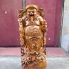 Tượng Ông Thần Tài Gỗ Xá Xị Độc Đáo TTT07